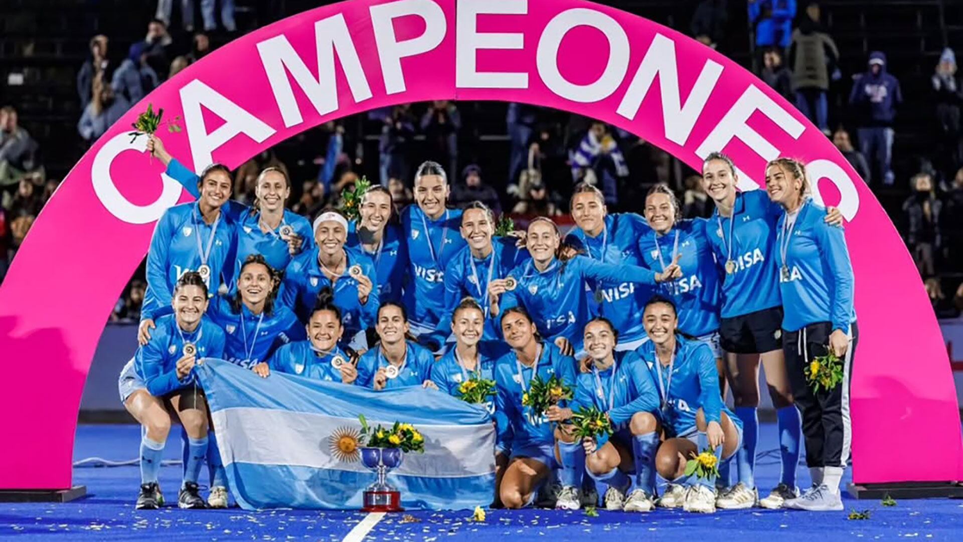 Las Leonas triunfan 3-0 sobre EE.UU y se coronan campeonas de la Copa Panamericana