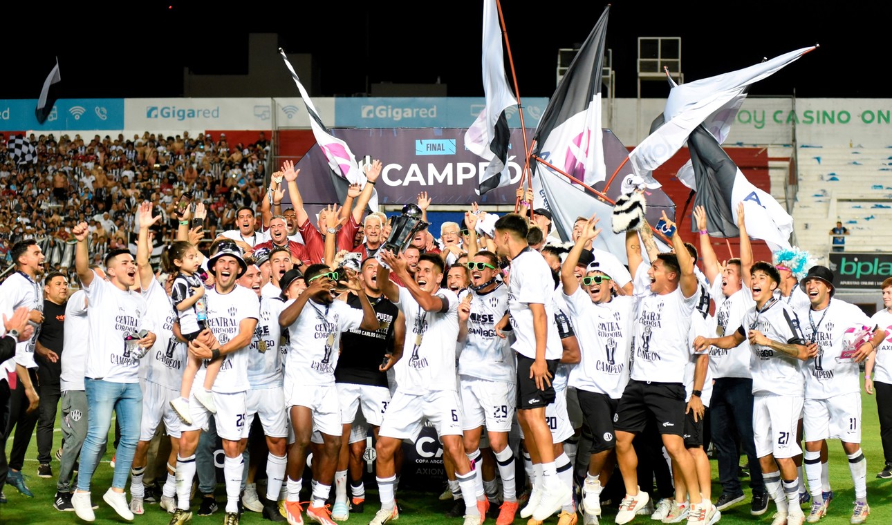 Central Córdoba, campeón de la Copa Argentina tras vencer a Vélez