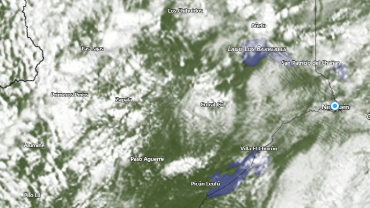Cielo cubierto y vientos fuertes en Neuquén: qué esperar hasta el domingo