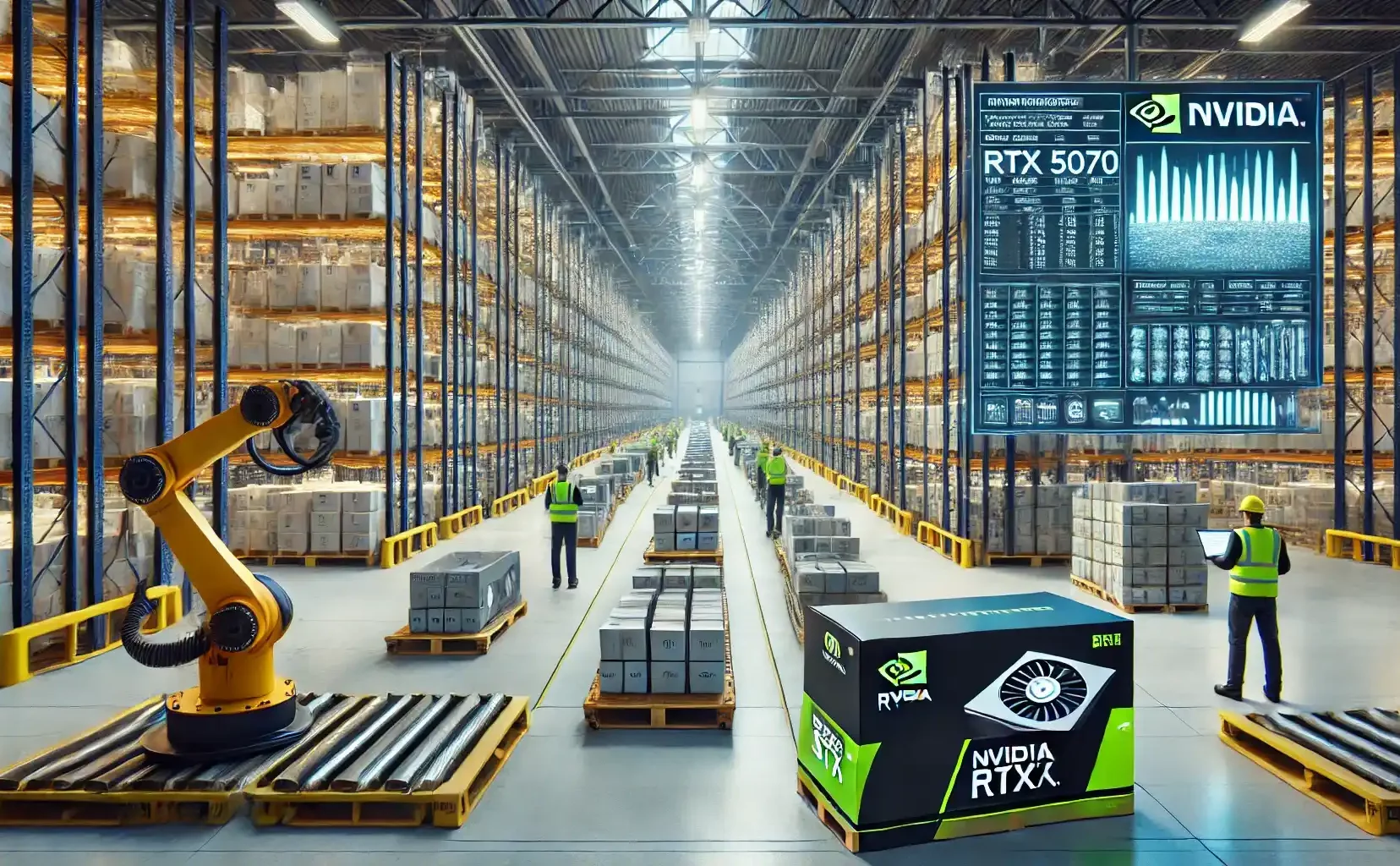Lanzamiento de la NVIDIA RTX 5070: Desafíos logísticos en la distribución de nuevas tecnologías