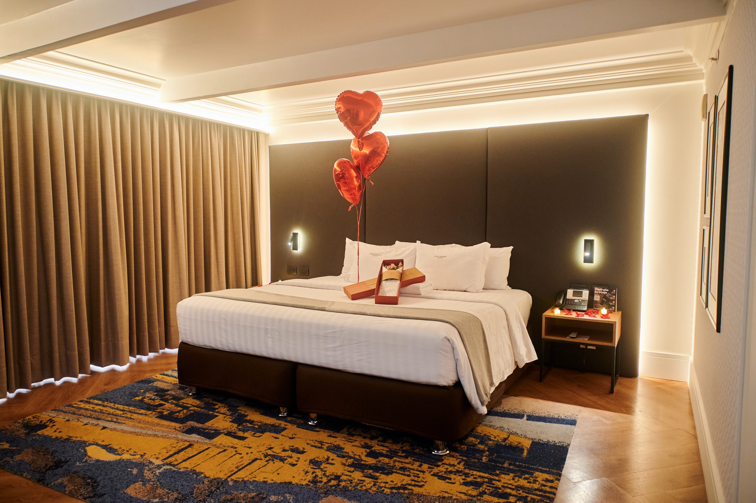 San Valentín en hoteles de lujo: precios en Ushuaia, Córdoba y Chascomús
