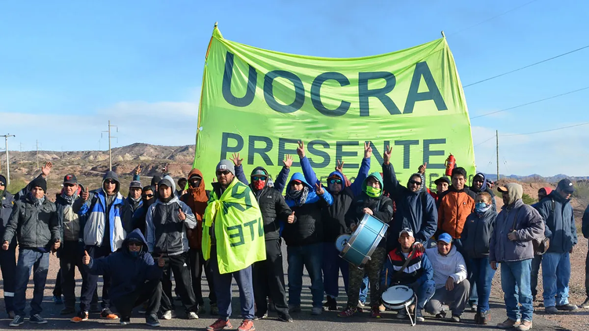 Bloqueo en yacimiento de Vaca Muerta: la Uocra exige más mano de obra local