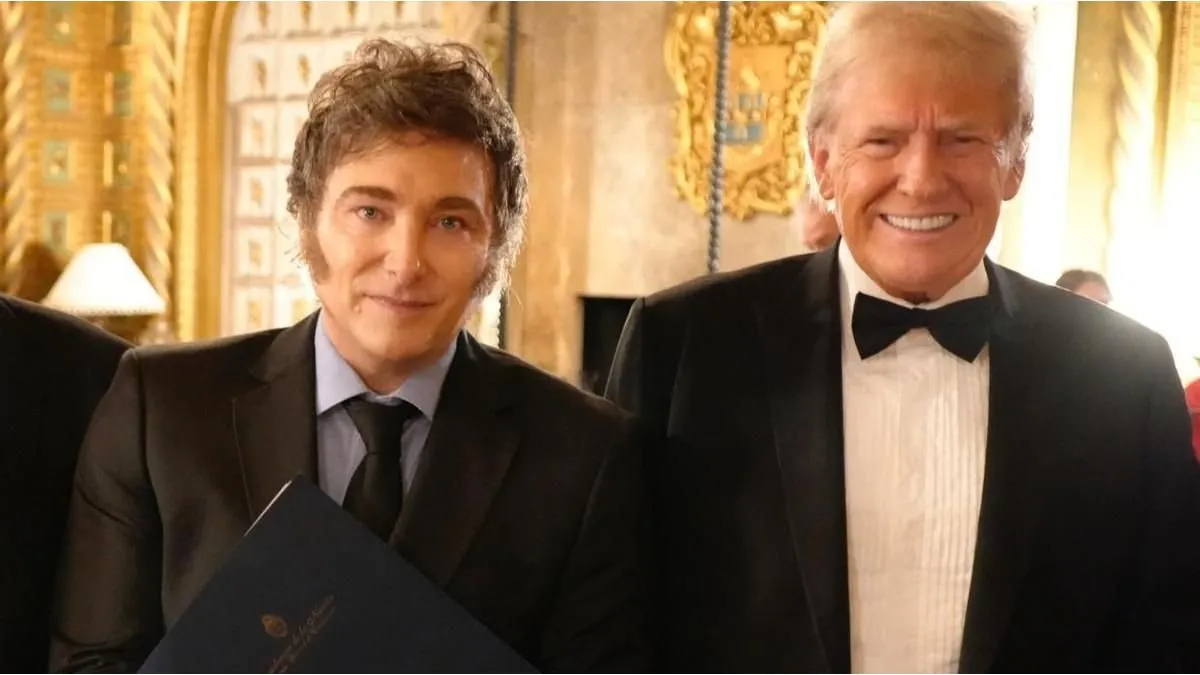 A pesar de la tensión comercial, Milei viajó a EEUU con la intención de encontrarse con Trump